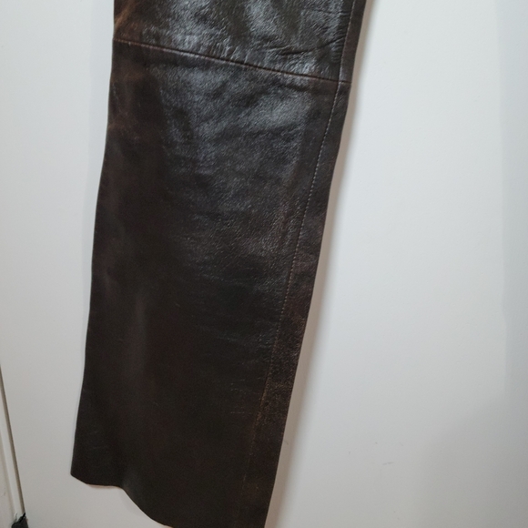 Wilsons Maxima Brown Leather Pants | Leather Pants | NWT | Size 8 / 28 - Picture 12 of 15
